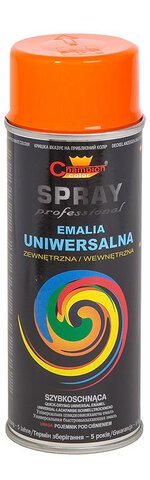 LAKIER CHAMPION POMARAŃCZOWY 400ML RAL2004
