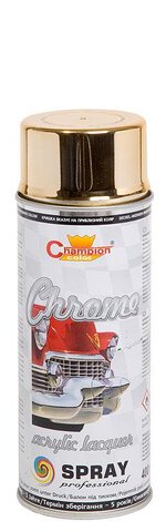 LAKIER CHAMPION SUPER CHROM 400ML ZŁOTY