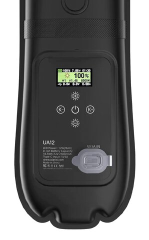 Lampa LED Ulanzi UA12 - WB (2700 K - 6500 K)