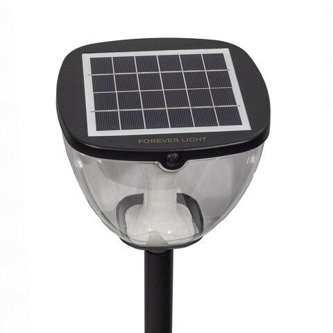 Lampa solarna LED SUNARI FLS-98 Słupek MODERN 3000K+6000K 2200mAh LiFePO4 + PIR Forever Light