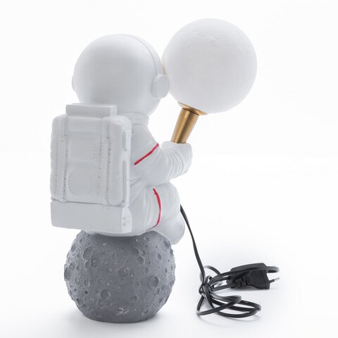 Lampka nocna ASTRONAUTA Art Deco siedzcy (wzr 4) AMTL