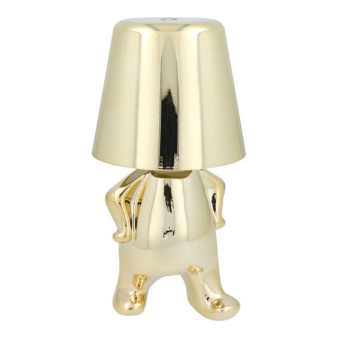 Lampka nocna GOLD MAN Art Deco stojcy (wzr 1) MLTL