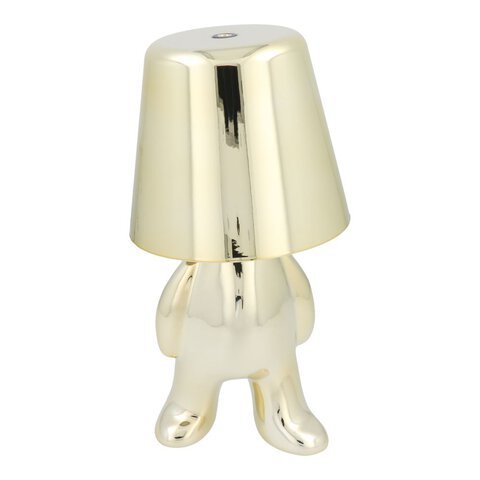 Lampka nocna GOLD MAN Art Deco stojcy (wzr 8) MLTL