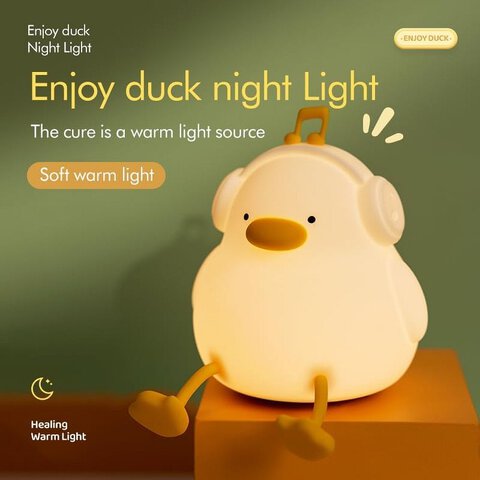Lampka nocna Kaczka Art Deco dotykowy