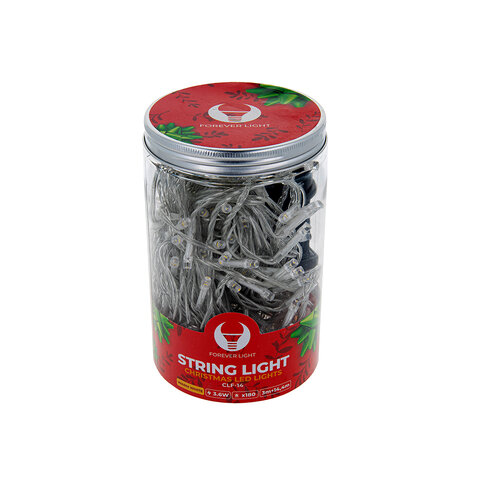Łańcuch świetlny CLF-14 180LED 14,4m ciepły biały Forever Light