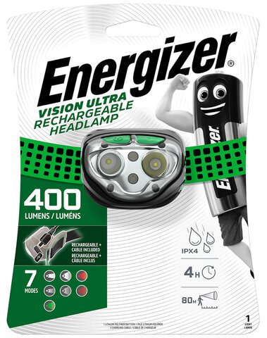 Latarka czołowa, czołówka Energizer Vision Ultra Rechargeable Headlamp