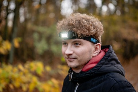 Latarka czołowa Newell HL1000COB USB-C