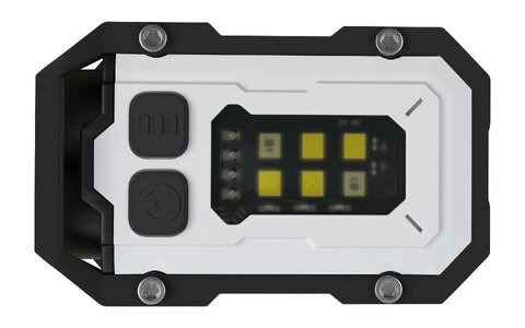 Latarka LED Newell EDC Nyks Solid - biała