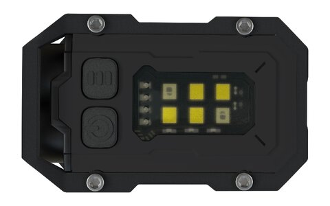 Latarka LED Newell EDC Nyks Solid - czarna