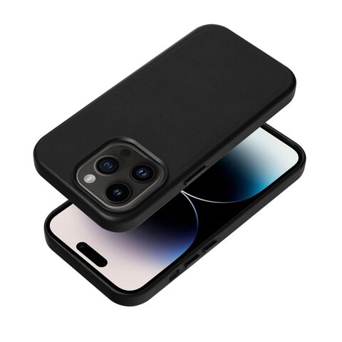 Leather Mag Cover kompatybilne z MagSafe do IPHONE 11 PRO czarny