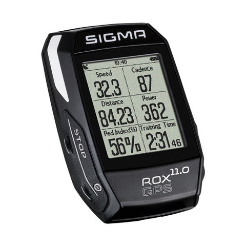 Licznik komputer rowerowy SIGMA ROX GPS 11.0 czarny wersja BASIC
