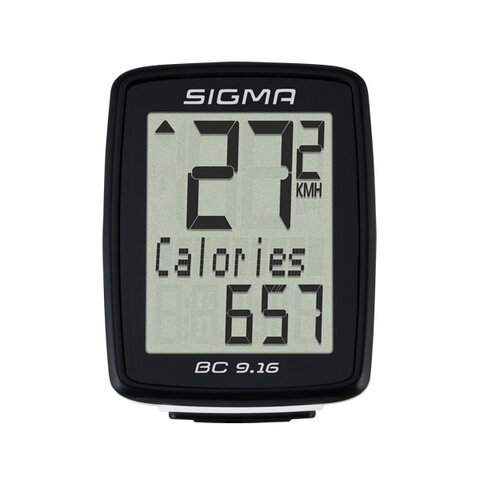 Licznik rowerowy Sigma 9.16 przewodowy 09160