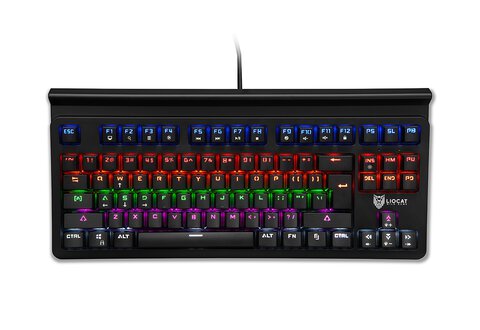 Liocat klawiatura gamingowa KX 365+ CM mechaniczna qwerty outemu blue czarna