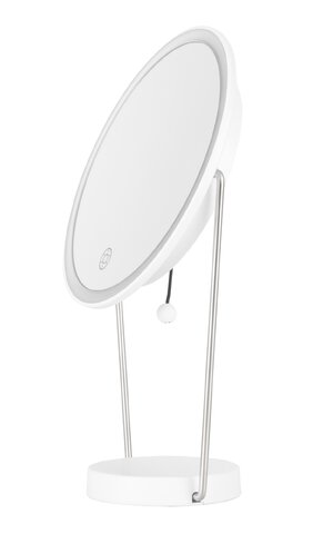 Lusterko do makijażu Humanas HS-ML01 z podświetleniem LED - białe