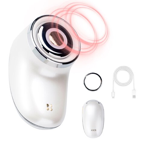 Masażer soniczny do liftingu twarzy z funkcją EMS KiCA iBeauty