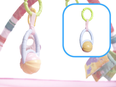 Mata Edukacyjna Kojec Basen z piłeczkami różowa Mata Edukacyjna Kojec Basen z piłeczkami różowa