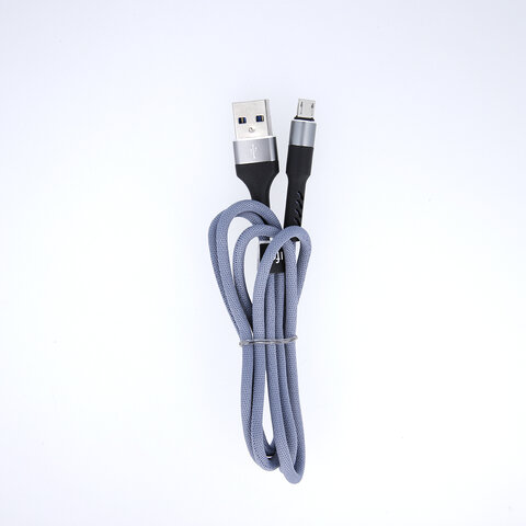 Maxlife kabel MXUC-01 USB - microUSB 2A szary Fast Charge