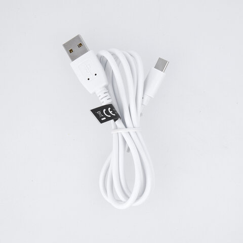 Maxlife kabel USB - USB-C 1,0 m 3A biały