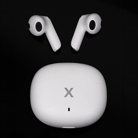 Maxlife słuchawki Bluetooth MXBE-03 TWS białe douszne