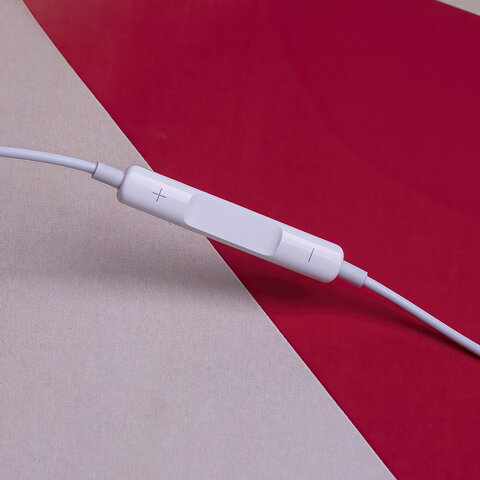Maxlife słuchawki przewodowe MXEP-04 douszne USB-C białe
