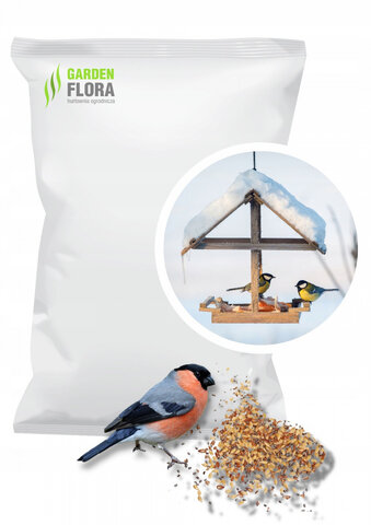 Mieszanka ziaren karma dla dzikich ptaków bez GMO 10 kg