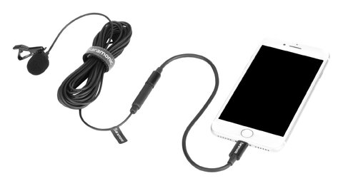 Mikrofon krawatowy Saramonic LavMicro U1B ze złączem Lightning