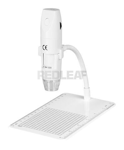 Mikroskop cyfrowy WiFi Redleaf RDM-31000W - powiększenie x1000