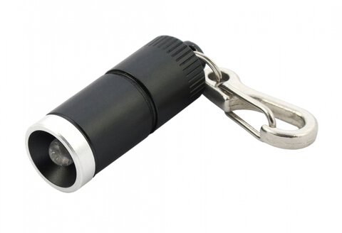 Mini latarka diodowa / brelok everActive FL-15 czarna
