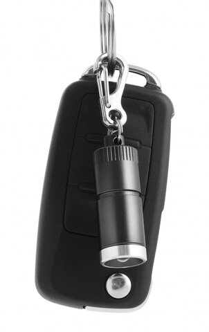 Mini latarka diodowa / brelok everActive FL-15 czarna