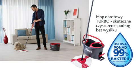 Mop obrotowy Vileda Easy Wring & Clean Turbo