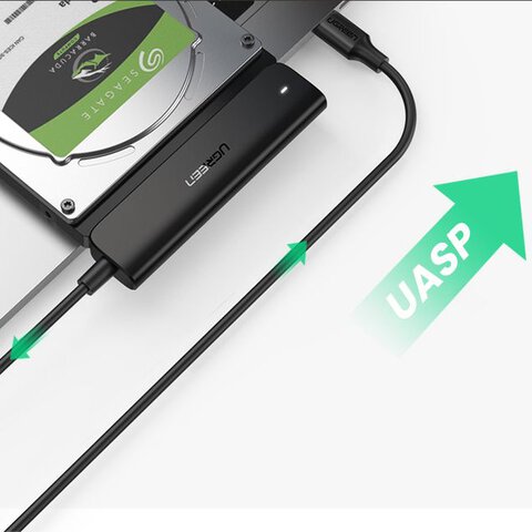 Mostek USB-C 3.0 - SATA III 2,5" Ugreen CM321 70610