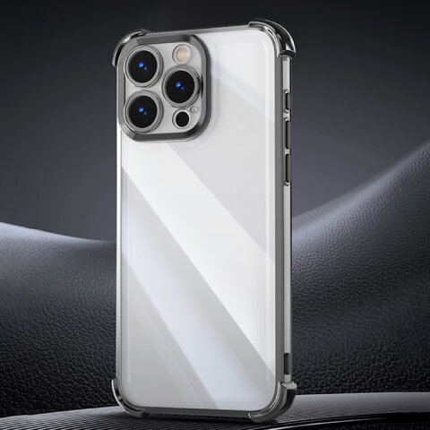 Nakładka Anti Shock Chrome do Xiaomi Redmi 14C 4G/ 14C 5G / Redmi A4 / POCO C75 czarna