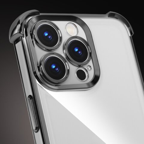 Nakładka Anti Shock Chrome do Xiaomi Redmi 14C 4G/ 14C 5G / Redmi A4 / POCO C75 czarna