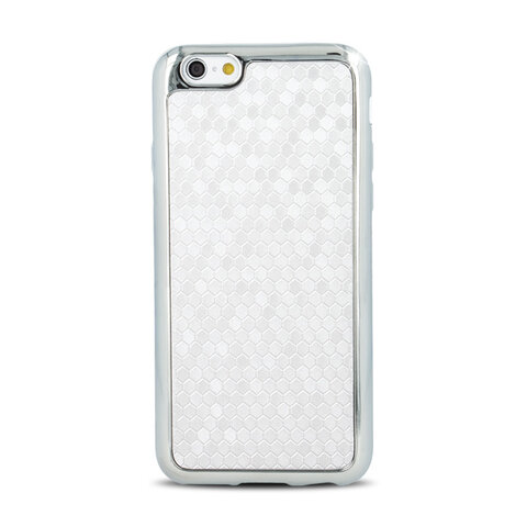 Nakładka Beeyo Prestige do iPhone 5/ 5s biała + szkło hartowane