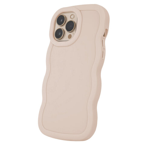 Nakładka Candy do Samsung Galaxy M15 5G beżowa
