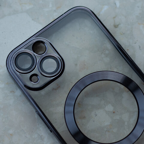 Nakładka Color Chrome Mag do iPhone 13 Pro 6,1" czarna