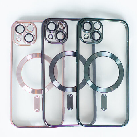 Nakładka Color Chrome Mag do iPhone 13 Pro 6,1" czarna