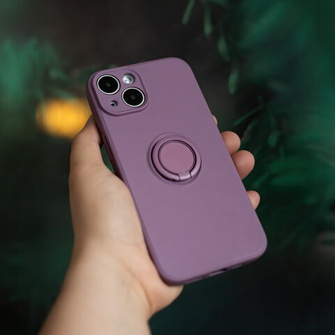 Nakładka Finger Grip do Samsung Galaxy A15 4G / A15 5G jasnofioletowa