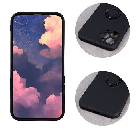 Nakładka Finger Grip do Samsung Galaxy A52 4G / A52 5G / A52S 5G czarna