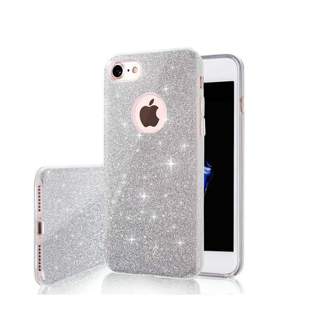 Nakładka Glitter 3w1 do Samsung Galaxy A53 5G srebrna