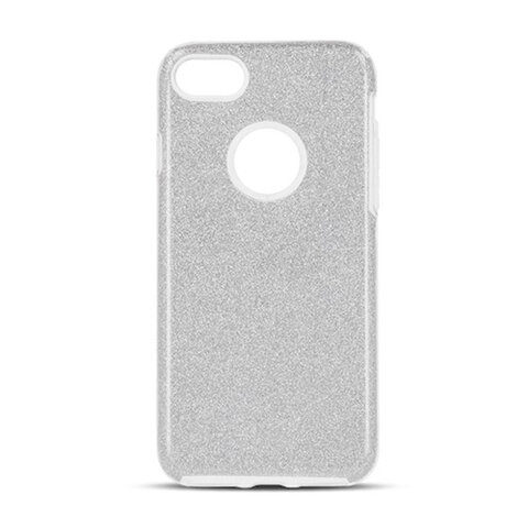 Nakładka Glitter 3w1 do Xiaomi Redmi Note 12 4G srebrna