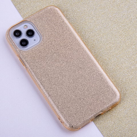 Nakładka Glitter 3w1 do Xiaomi Redmi Note 12 Pro Plus złota
