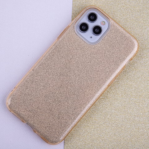 Nakładka Glitter 3w1 do Xiaomi Redmi Note 12 Pro Plus złota