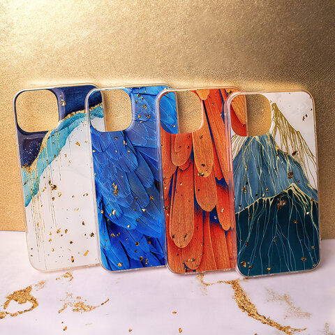 Nakładka Gold Glam do Samsung Galaxy A05S blue