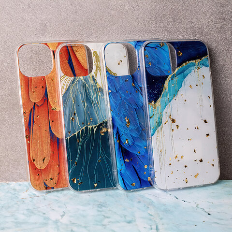 Nakładka Gold Glam do Samsung Galaxy A05S blue