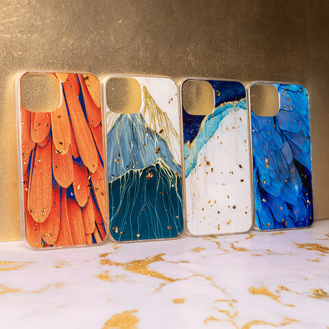 Nakładka Gold Glam do Samsung Galaxy A05S blue