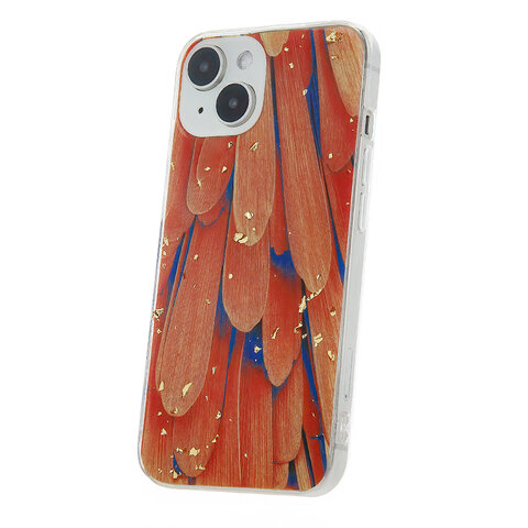 Nakładka Gold Glam do Samsung Galaxy A15 4G / A15 5G orange