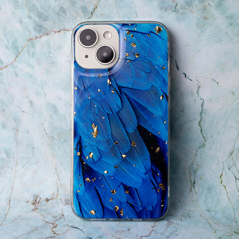 Nakładka Gold Glam do Samsung Galaxy A25 5G (global) blue