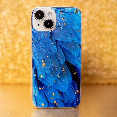 Nakładka Gold Glam do Samsung Galaxy A25 5G (global) blue