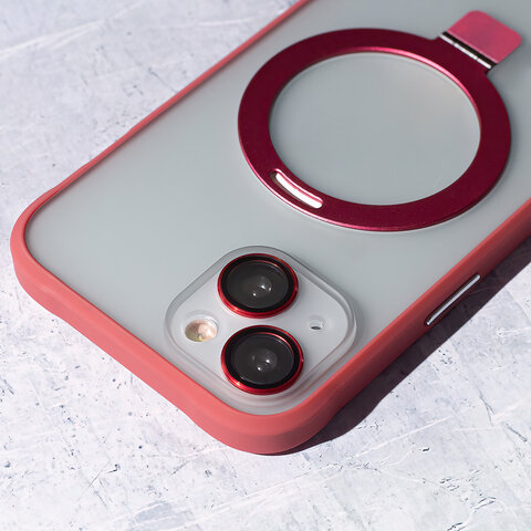 Nakładka Mag Ring do iPhone 15 6,1" czerwony